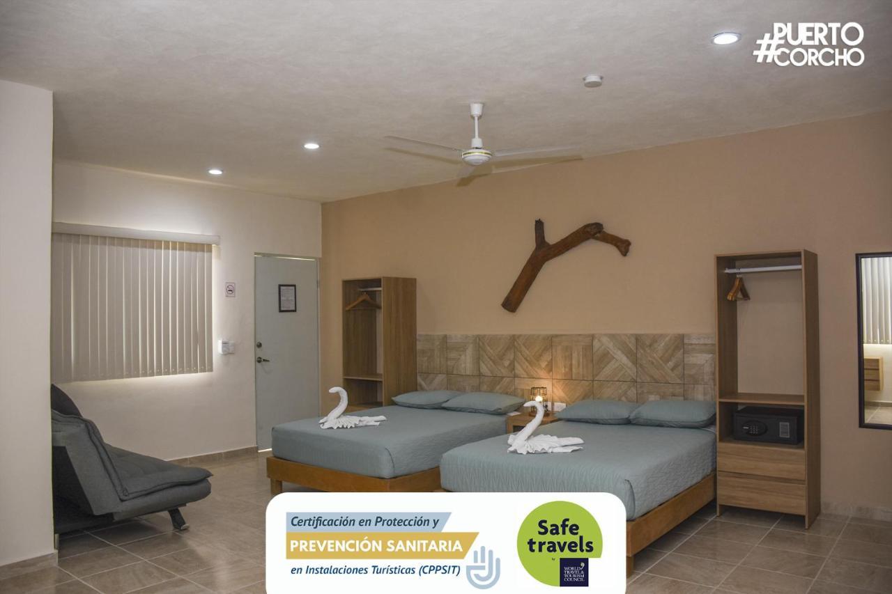 Hotel Puerto Corcho Puerto Morelos Extérieur photo